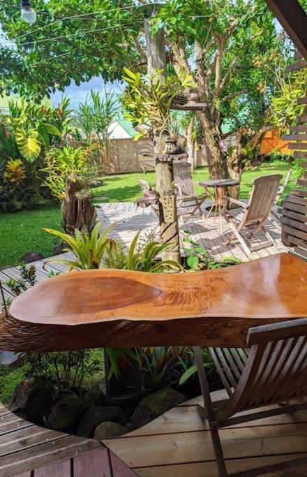 Magnifique Maison & En Bois Dans Jardin Tropical Proche Rivieres Et Foret * Lamentin