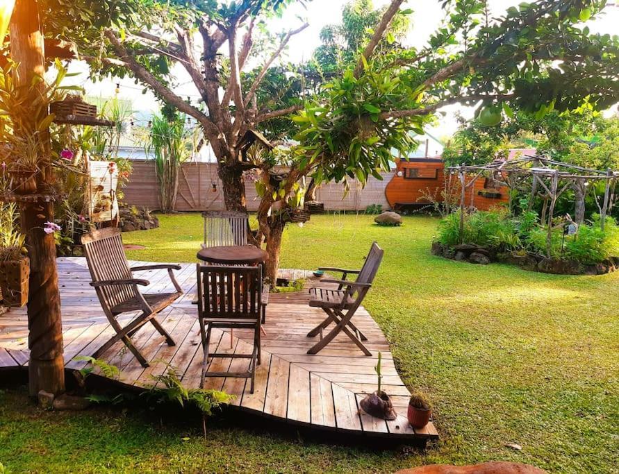 Magnifique Maison & En Bois Dans Jardin Tropical Proche Rivieres Et Foret * Lamentin