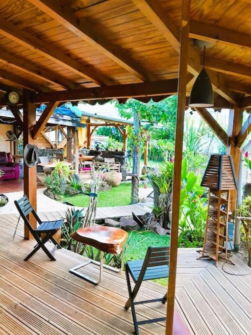 Hébergement de vacances Magnifique Maison & En Bois Dans Jardin Tropical Proche Rivieres Et Foret