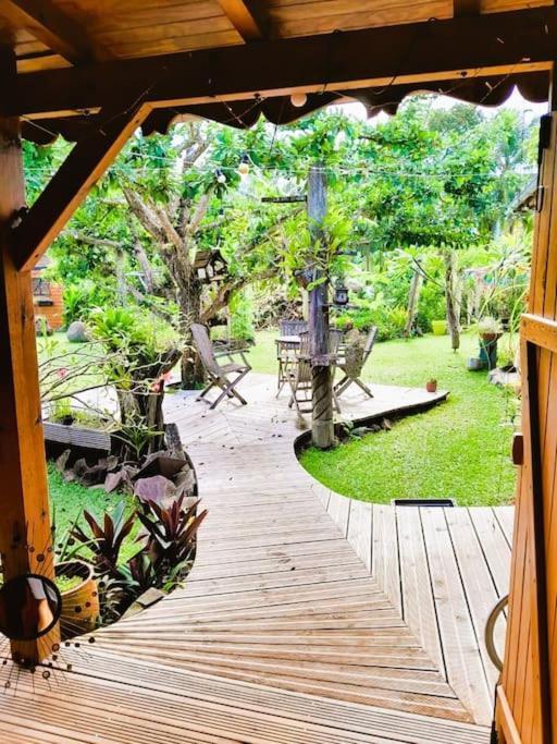 Magnifique Maison & En Bois Dans Jardin Tropical Proche Rivieres Et Foret Hébergement de vacances Lamentin