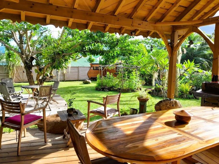 Hébergement de vacances Magnifique Maison & En Bois Dans Jardin Tropical Proche Rivieres Et Foret